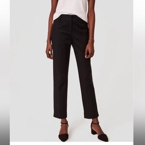 LOFT Julie Riviera Pant black size 0P
